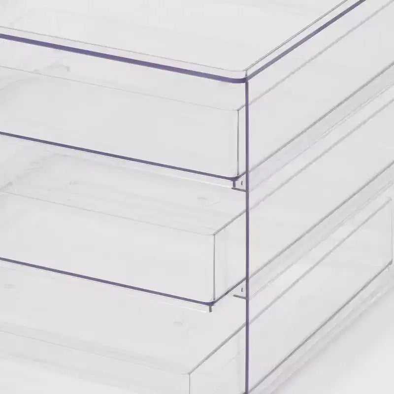 Meuble de rangement polyvalent à 3 tiroirs transparent - Brightroom™