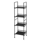 Organize It All 4 Tier Resin Ebonize Collection Square Shelf