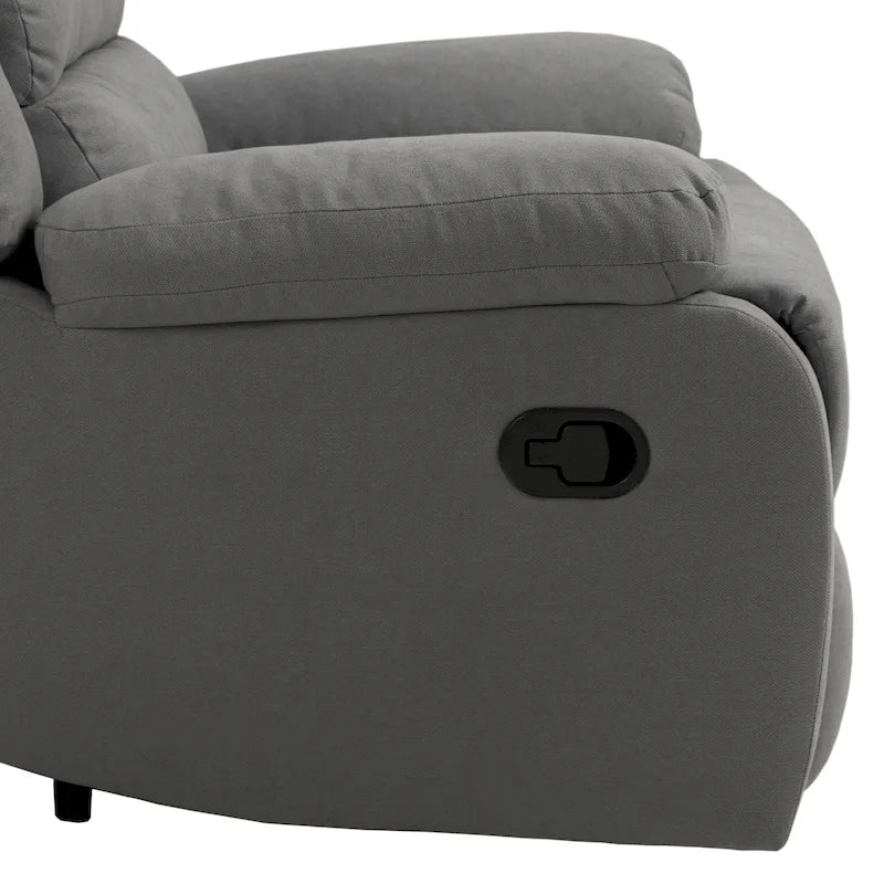 2 Set Classic and Traditional Manual Recliner Chair