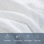 12 inch Gel Memory Foam Mattress, Cooling Medium Feel Bed Mattress in a Box, CertiPUR-US