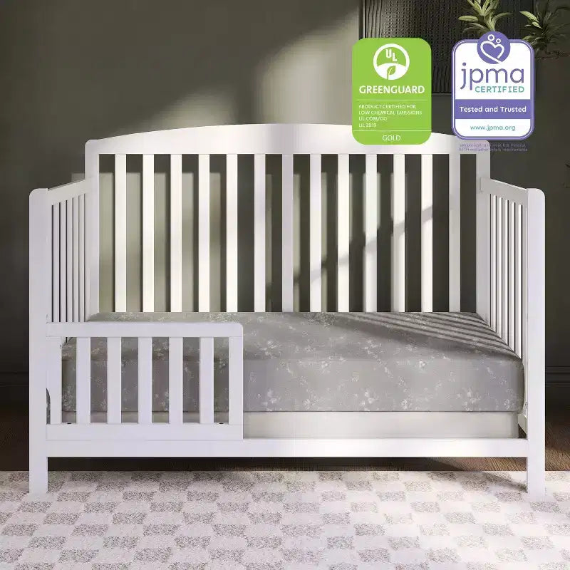 Matelas futon/fibre 5 po Dream On Me Snooze pour lit de bébé et tout-petit : côté ferme/côté moelleux, épaisseur de 5 po, poids de 6 lb