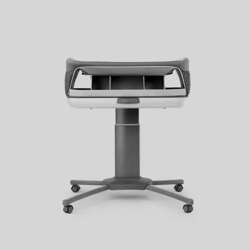 Chicco Close to You Table à langer et organisateur – Gris : Coins arrondis, style moderne, capacité de 13,6 kg