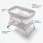 Graco Dream More Bedside Sleeper - Gray