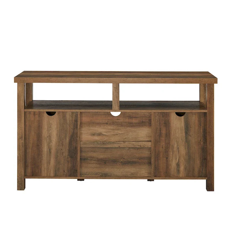 Middlebrook 58-inch Groove Door Highboy TV Stand