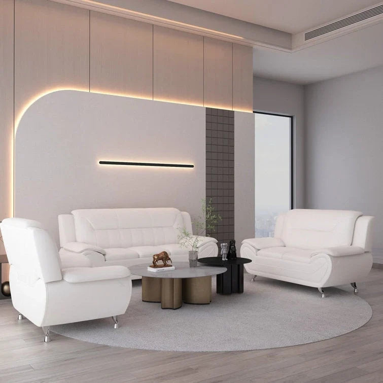 Sanuel 3 pieces living room sets