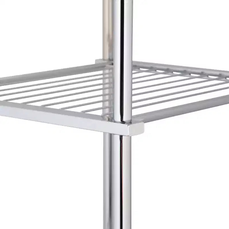 4 Tier Metro Collection Shelf Chrome - Organize It All