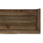 Kiera Grace 24" x 3.15" 3pc Muskoka Fitz Wooden Shelf Set Brown: Modern Floating Wall Organizers, No Assembly Required