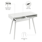 Bush Furniture Nora 40W Writing Computer Desk with Storage
