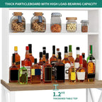 Moasis 5 Tier Kitchen Bakers Rack with Storage Shelves Microwave Oven Stand Kitchen Shelf Organizer