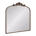 Kate & Laurel All Things Decor 28"x30" Arendahl Traditional Arch Mirror Bronze