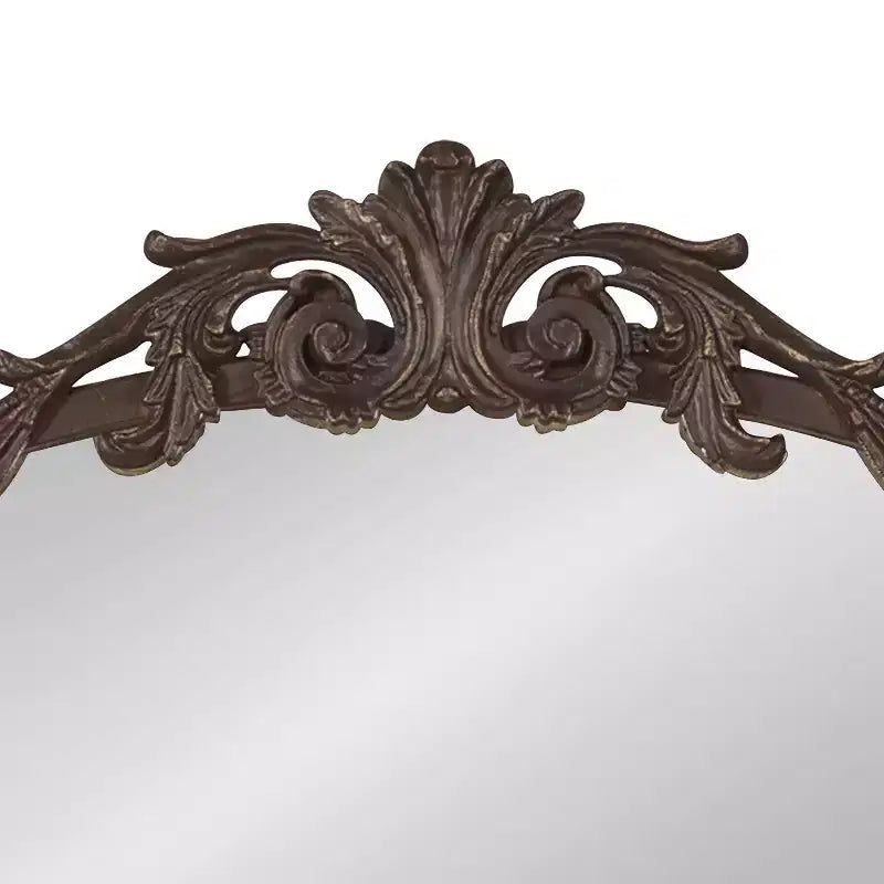 Kate & Laurel All Things Decor Miroir arqué traditionnel Arendahl bronze 28 po x 30 po