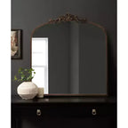 Kate & Laurel All Things Decor Miroir arqué traditionnel Arendahl bronze 28 po x 30 po