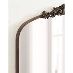 Kate & Laurel All Things Decor Miroir arqué traditionnel Arendahl bronze 28 po x 30 po