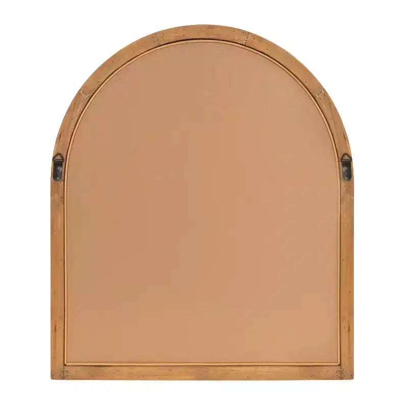 Kate & Laurel All Things Decor Miroir Mural Encadré Rahfy Arch 28"X32" Naturel
