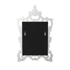 Howard Elliott Miroir Mural et d'Appoint Orné en Métal Chaud 30,75"x20" Argent
