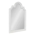 Kate & Laurel All Things Decor 26" x 35.2" Sindahl Arch Wall Mirror White : Modern Framed, No Assembly Required