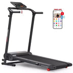 Sunny Health & Fitness Easy Assembly Non-Powered Folding Treadmill