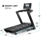 Tapis de course électrique NordicTrack Commercial 1250