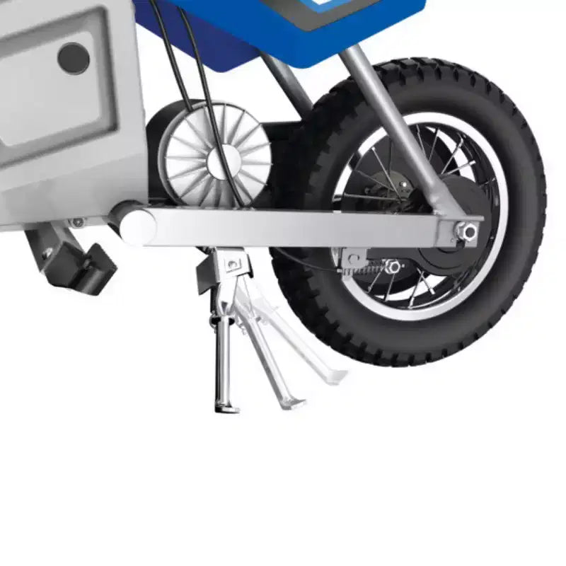 Razor 24V MX350 Dirt Rocket Electric Powered Ride-On Bike - Blue: 250W Motor, 14 MPH