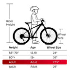 Vélo Confort Huffy Sienna 27,5" L - Crème