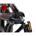 ZiZZO Via 7-Speed Aluminum 20" Folding Bike - Black