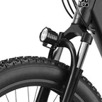 Vélo de montagne électrique Hiboy Adult P6 26" avec cadre haut - Noir