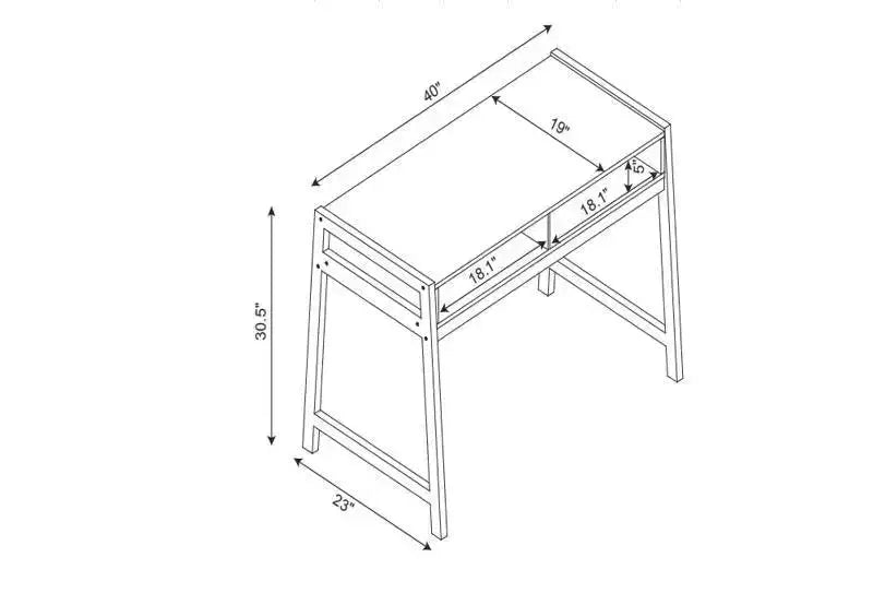 Bureau pour enfant Bly blanc – Pillowfort™