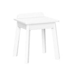 RiverRidge Kids - Chaises 2 pièces pour salle de jeux/chambre d'enfant et garderie, blanches : cadre en MDF, certifié ASTM et CPSIA, à partir de 3 ans