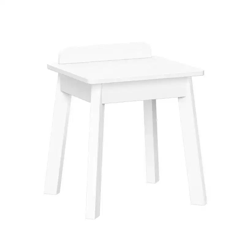 RiverRidge Kids - Chaises 2 pièces pour salle de jeux/chambre d'enfant et garderie, blanches : cadre en MDF, certifié ASTM et CPSIA, à partir de 3 ans