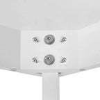 RiverRidge Kids - Chaises 2 pièces pour salle de jeux/chambre d'enfant et garderie, blanches : cadre en MDF, certifié ASTM et CPSIA, à partir de 3 ans