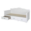 South Shore Twin Tiara Kids' Daybed with Storage Pure White