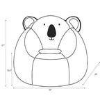 Pouf en forme de koala pour enfants - Pillowfort™