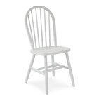 Chaise de salle à manger à dossier fuseau Windsor en bois massif International Concepts