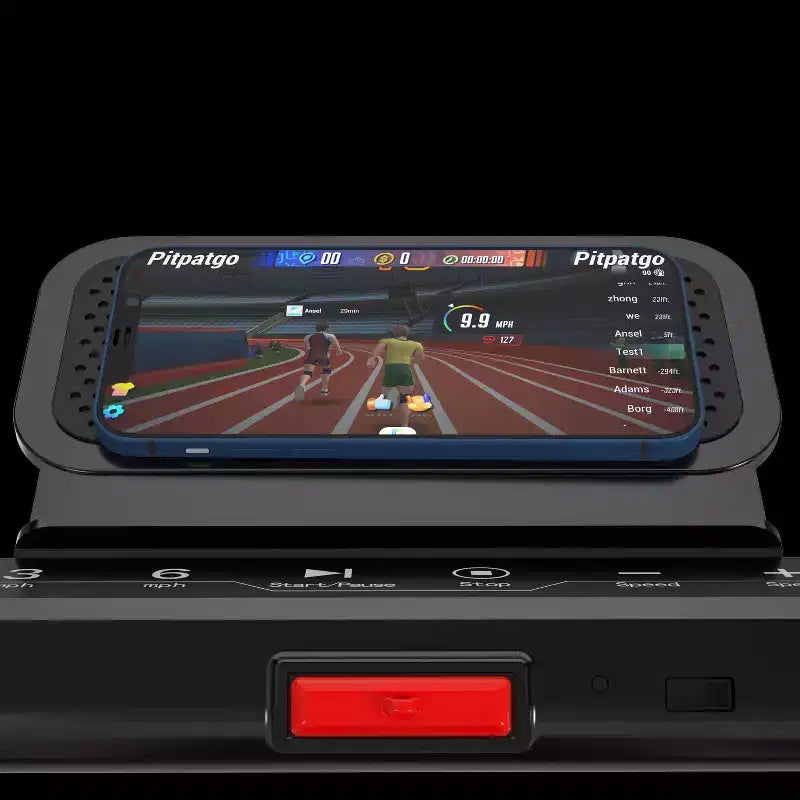 DeerRun A6 Plus Tapis de Course Pliable Mince 2-en-1 2026 avec Inclinaison de 5 %, Bluetooth et Télécommande, 136 kg