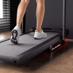 DeerRun A6 Plus Tapis de Course Pliable Mince 2-en-1 2026 avec Inclinaison de 5 %, Bluetooth et Télécommande, 136 kg