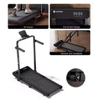 DeerRun A6 Plus Tapis de Course Pliable Mince 2-en-1 2026 avec Inclinaison de 5 %, Bluetooth et Télécommande, 136 kg