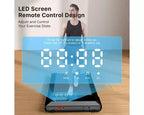Tapis de Marche DeerRun 2 en 1 sous le Bureau, Tapis Roulant Silencieux de 2,5 CV pour la Course et le Jogging avec Télécommande pour la Maison et le Bureau