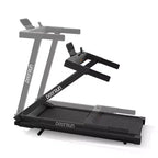 Tapis de course pliable DeerRun A1 Pro+ avec inclinaison de 6 %, machine de course Bluetooth pour la marche et la course