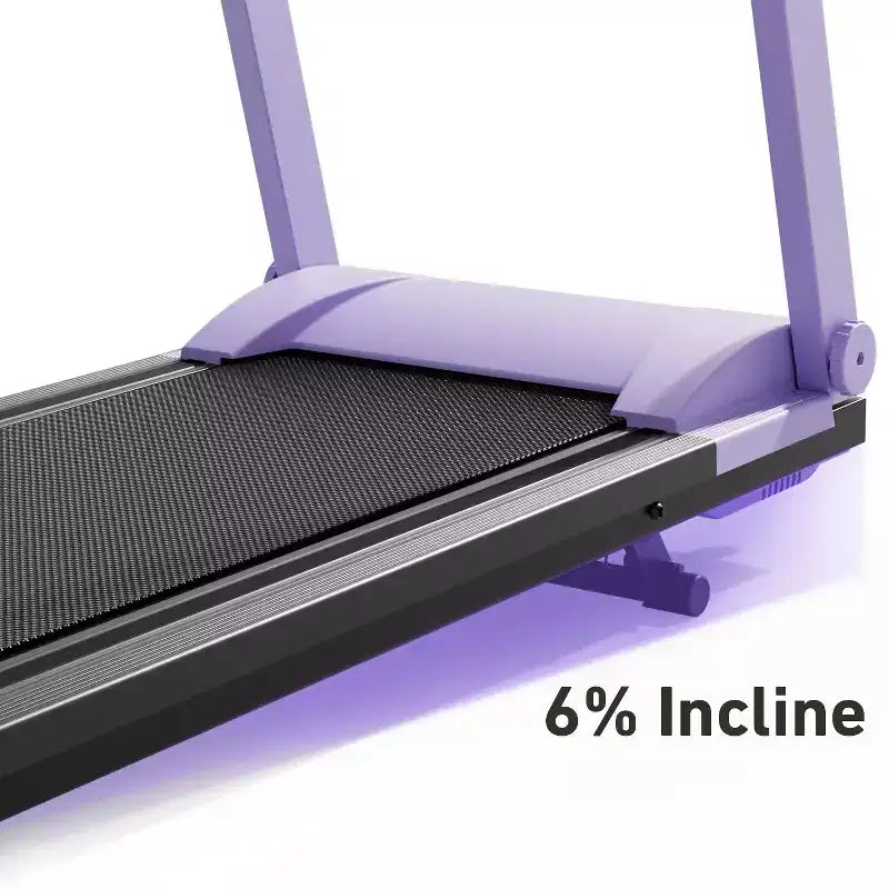 Tapis de course pliable 3 en 1 DeerRun A1 Pro+ conçu pour la maison, avec inclinaison de 6 %