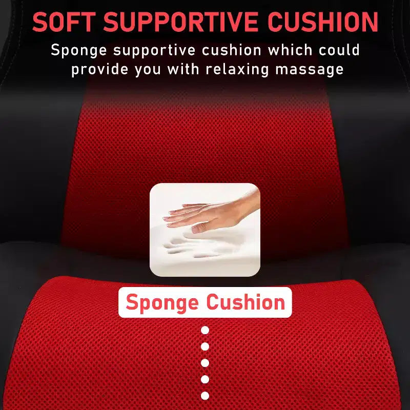 BestMassage Gaming Chair Office Chair with Lumbar Support Adjustable Height PU Leather Executive Chair for Women Men Adults