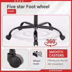 Chaise de jeu FDW Chaise de bureau avec support lombaire Chaises de jeu vidéo en cuir PU pour adultes