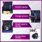 BestMassage Gaming Desk Chair Office Chair Computer Chair with Armrests 360 Swivel Lumbar Support Executive Task Chair for Adults
