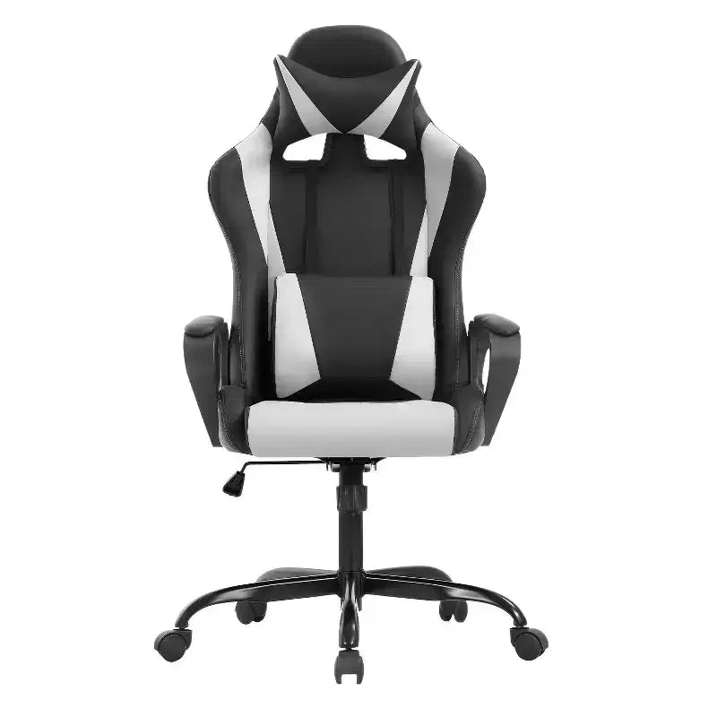 BestMassage Gaming Desk Chair Office Chair Computer Chair with Armrests 360 Swivel Lumbar Support Executive Task Chair for Adults
