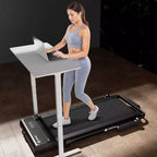 DeerRun A6 Plus 2026 Nouveau Tapis de course pliable 2-en-1 avec inclinaison de 5 %, Bluetooth et télécommande