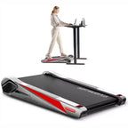 EGOFIT Walker Pro M1 - Gris froid, tapis de course sous le bureau, inclinaison de 5 %, écran LCD