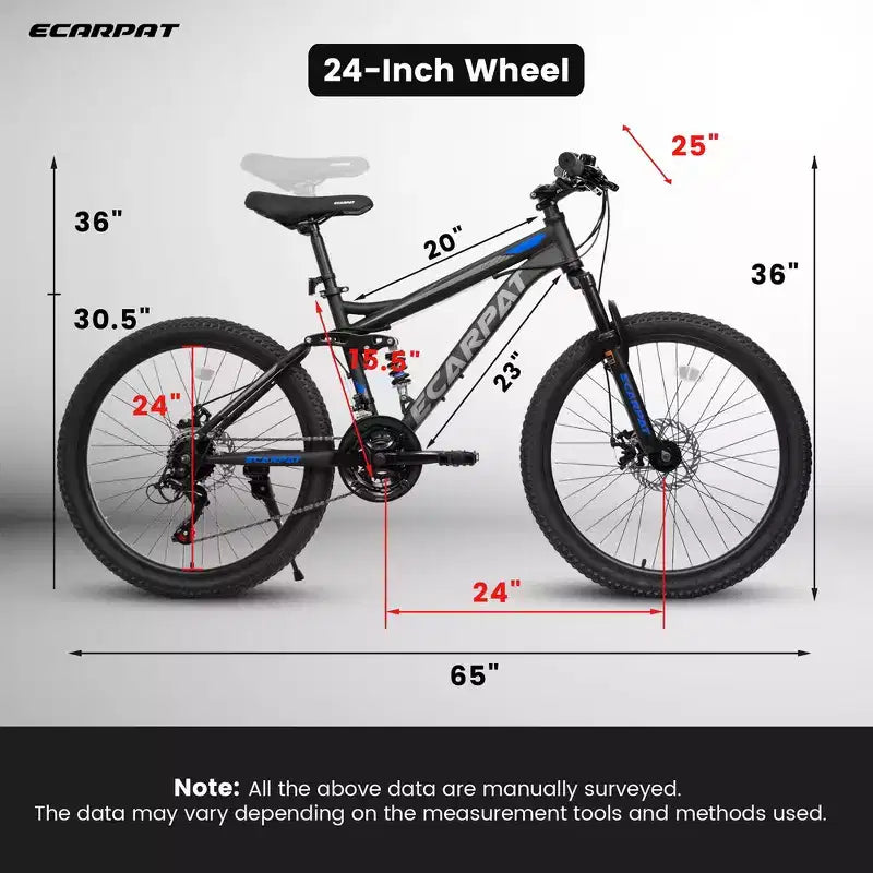 Cadre en acier robuste pour adultes, pour les trajets quotidiens, les voyages et le cyclisme tout-terrain