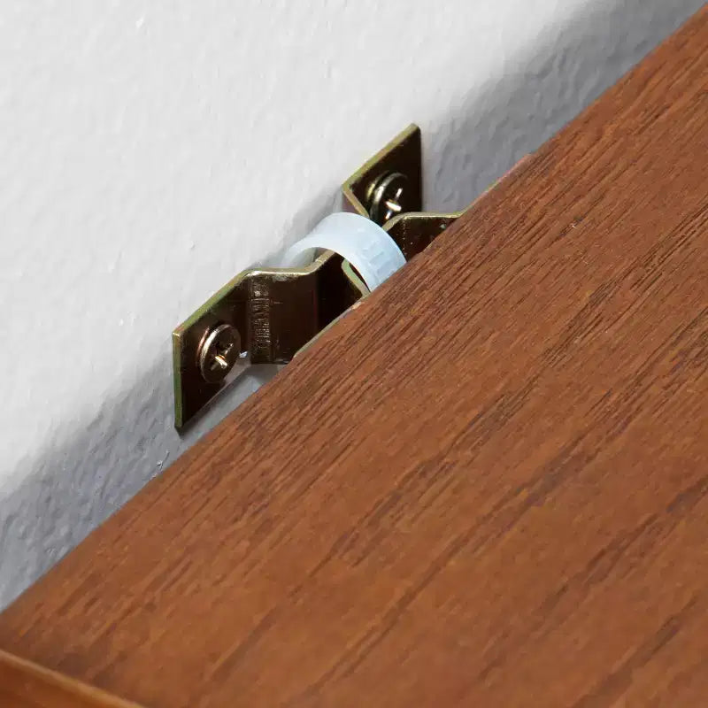 Meuble TV avec portes vitrées – Chêne – SEI