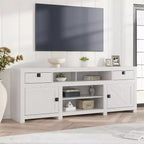 TV Stand for 75/80 Inch TVs, Entertainment Center with Drawers & Shelf, Television Consoles Stands