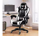 Chaise de jeu ergonomique avec support lombaire Design de course élégant