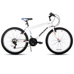 BAMCBASE 24 26 Mountain Bike, 18 Speeds High-Carbon Steel Frame, Sport Cycling MTB Bicycle for Adult
